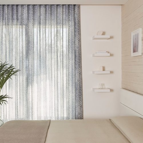 Tenda verticale da interno per camera da letto